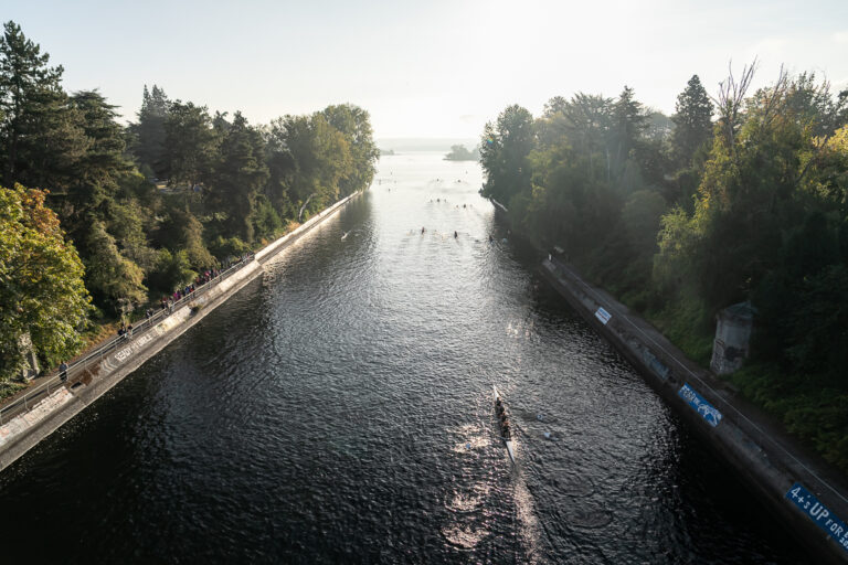 Montlake Cut aerial